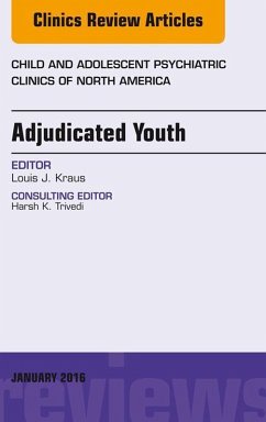 Cover Adjudicated Youth, An Issue of Child and Adolescent Psychiatric Clinics (eBook, ePUB)