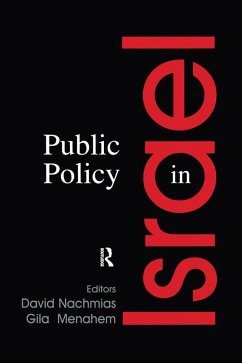 Public Policy in Israel (eBook, PDF)