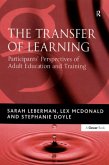 The Transfer of Learning (eBook, ePUB)