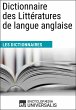 Dictionnaire des Littératures de... - Bild 1