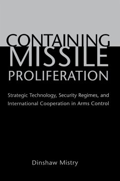 Cover Containing Missile Proliferation (eBook, PDF)