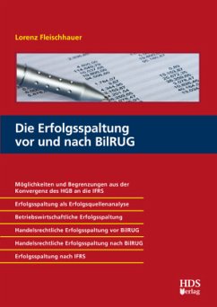 Die Erfolgsspaltung vor und nach BilRUG - Fleischhauer, Lorenz