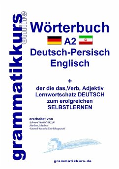 Wörterbuch Deutsch - Persisch - Farsi - Englisch A2 - Schachner, Marlene