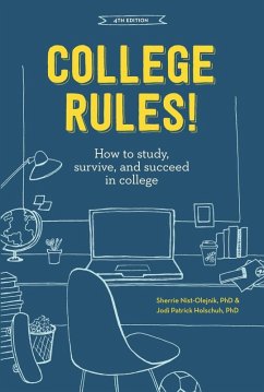 College Rules!, 4th Edition (eBook, ePUB) - Nist-Olejnik, Sherrie; Holschuh, Jodi Patrick