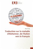 Traduction sur la maladie d'Alzheimer, de l'italien vers le français