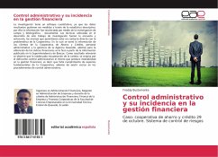 Control administrativo y su incidencia en la gestión financiera