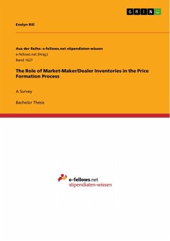 The Role of Market-Maker/Dealer Inventories in the Price Formation Process (eBook, ePUB)