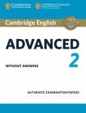 Cambridge English Advanced 2 Student's Book Without Answers: Authentic Examination Papers