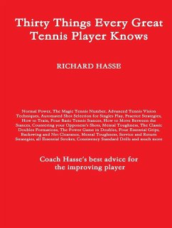 Thirty Things Every Great Tennis Player Knows - Hasse, Richard