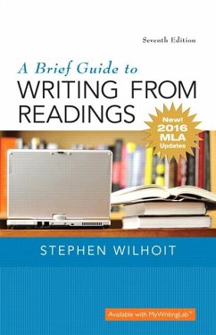 Brief Guide to Writing from Readings, A, MLA Update Edition - Wilhoit, Stephen