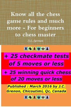 Know all the chess rules and much more - Grenon, J. C.