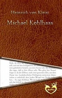 Michael Kohlhaas - Aus einer alten Chronik (1810) (eBook, ePUB) - Von Kleist, Heinrich; von Kleist, Heinrich