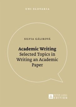 Academic Writing - Gáliková, Silvia