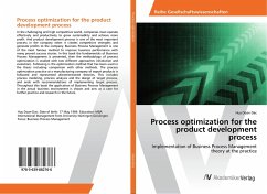 Process optimization for the product development process