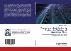 Temperature Distribution in Friction Stir Welding of Aluminium Alloy