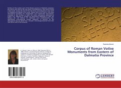Corpus of Roman Votive Monuments from Eastern of Dalmatia Province