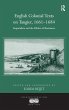 English Colonial Texts on Tangier,... - Bild 1