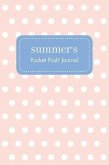 Summer's Pocket Posh Journal, Polka Dot