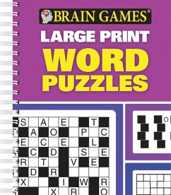 Brain Games - Large Print - Word Puzzles - Publications International Ltd; Brain Games