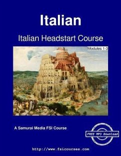 Italian Headstart Course - Modules 1-3 - Institute, Defense Language