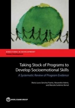 Taking Stock of Programs to Develop Socioemotional Skills - Sanchez Puerta, Maria Laura; Valerio, Alexandria; Bernal, Marcela Gutierrez