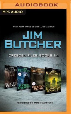 Jim Butcher: Dresden Files, Books 1-4 - Butcher, Jim