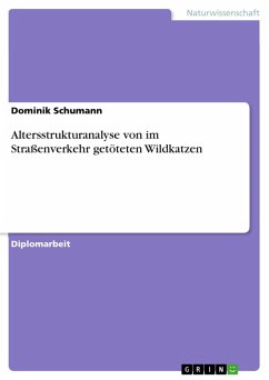 Altersstrukturanalyse von im Straßenverkehr getöteten Wildkatzen (eBook, ePUB)