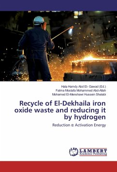 Recycle of El-Dekhaila iron oxide waste and reducing it by hydrogen - Mostafa Mohammed Abd-Allah, Fatma;El-Menshawi Hussein Shalabi, Mohamed