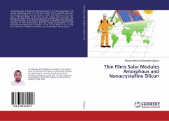 Thin Films Solar Modules Amorphous and Nanocrystalline Silicon - Mirghani, Montasir Mohamed Badreldin