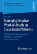 Managing Negative Word-of-Mouth on... - Bild 1