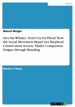 Save the Whales - Don't Cry for Them! How the Social Movement Brand ¿Sea Shepherd Conservation Society¿ Eludes Compassion Fatigue through Branding - Weigel, Marcel