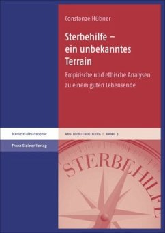 Sterbehilfe - ein unbekanntes Terrain - Hübner, Constanze