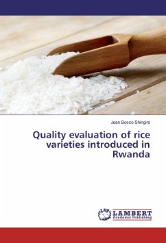 Quality evaluation of rice varieties introduced in Rwanda