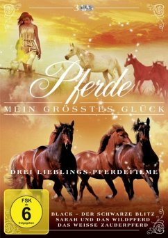 Pferde - Mein grösstes Glück: Sarah und das Wildpferd + Das weiße Zauberpferd + Black - Der schwarze Blitz DVD-Box