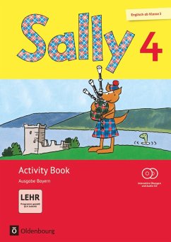 Sally 4. Jahrgangsstufe - Ausgabe Bayern - Activity Book mit interaktiven Übungen - Bredenbröcker, Martina; Brune, Jasmin; Elsner, Daniela; Gleich, Barbara; Gleixner-Weyrauch, Stefanie; Gutwerk, Simone; Lugauer, Marion; Schwarz, Sabine