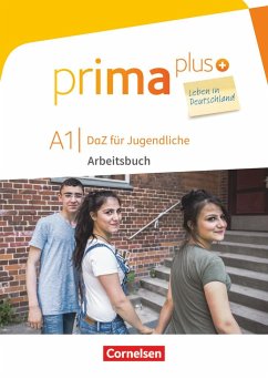 prima plus A1 - Arbeitsbuch mit Audio-, Lösungs- und Zusatzübungen-Downloads - Jin, Friederike; Rohrmann, Lutz