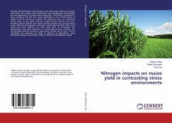 Nitrogen impacts on maize yield in contrasting stress environments