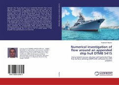 Numerical investigation of flow around an appended ship hull DTMB 5415