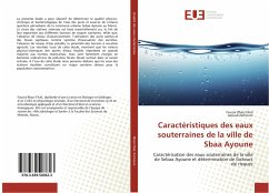 Caractéristiques des eaux souterraines de la ville de Sbaa Ayoune - Rhazi Filali, Fouzia;Zerhouni, Jaouad