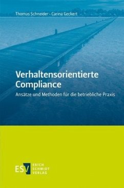 Verhaltensorientierte Compliance - Geckert, Carina;Schneider, Thomas