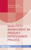 Qualitätsmanagement in der Produkt- und Prozessentwicklung (eBook, PDF)