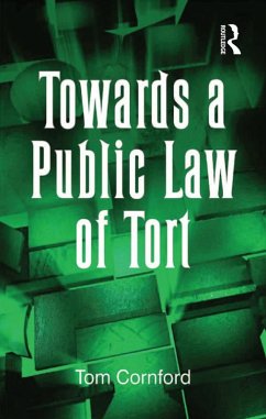 Cover Towards a Public Law of Tort (eBook, PDF)