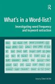 What's in a Word-list? (eBook, ePUB)