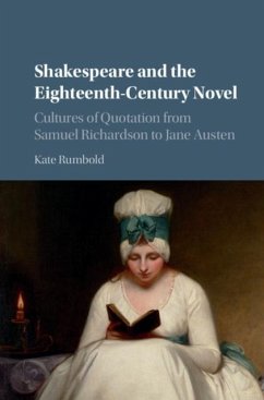 Shakespeare and the Eighteenth-Century Novel (eBook, PDF) - Rumbold, Kate