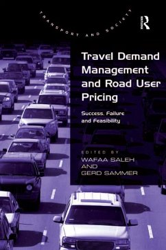 Travel Demand Management and Road User Pricing (eBook, ePUB) - Sammer, Gerd