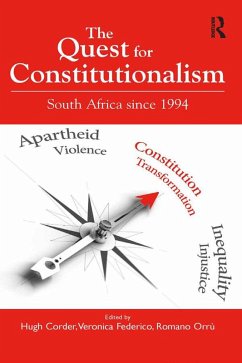 The Quest for Constitutionalism (eBook, ePUB) - Corder, Hugh; Federico, Veronica