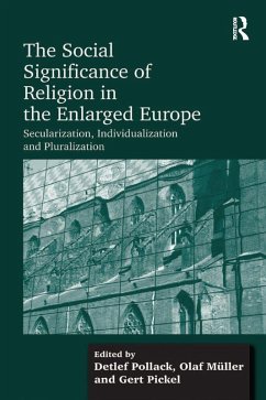 Cover The Social Significance of Religion in the Enlarged Europe (eBook, PDF)