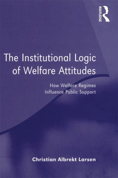 Cover The Institutional Logic of Welfare Attitudes (eBook, ePUB)