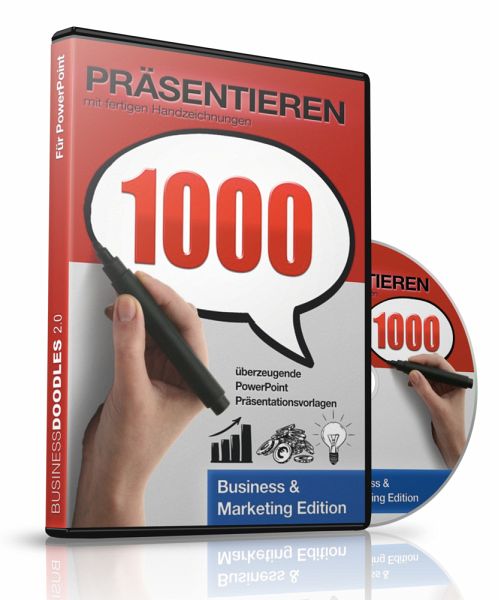 Präsentieren mit Handzeichnungen, 1000 überzeugende PowerPoint Vorlagen, 1 CD-ROM (Business & Marketing Edition) Präsentieren mit Handzeichnungen, 1000 überzeugende PowerPoint Vorlagen, 1 CD-ROM (Business & Marketing Edition)