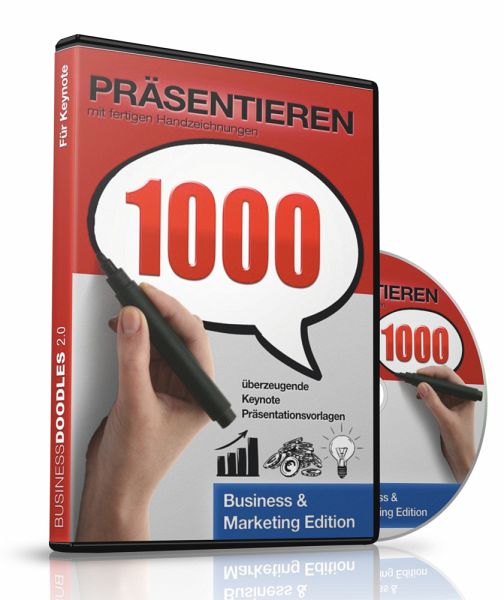Präsentieren mit fertigen Handzeichnungen, 1000 überzeugende (Apple) Keynote Präsentationsvorlagen, 1 CD-ROM (Business & Marketing Edition) Präsentieren mit fertigen Handzeichnungen, 1000 überzeugende (Apple) Keynote Präsentationsvorlagen, 1 CD-ROM (Business & Marketing Edition)